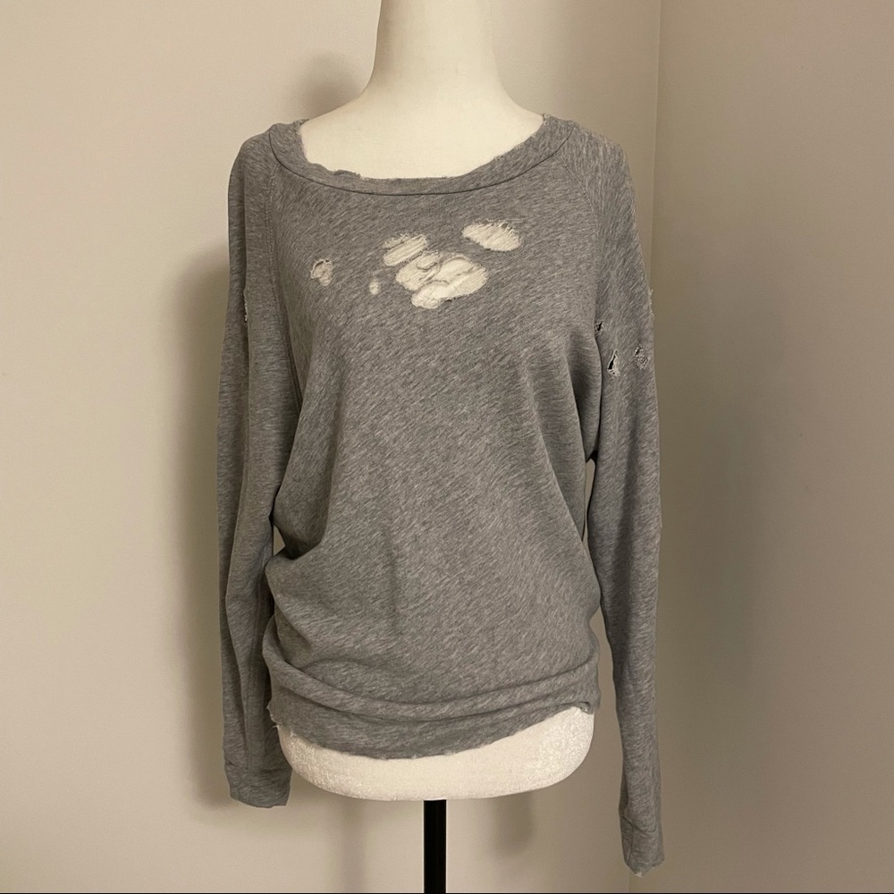 IRO jeans distressed sweater